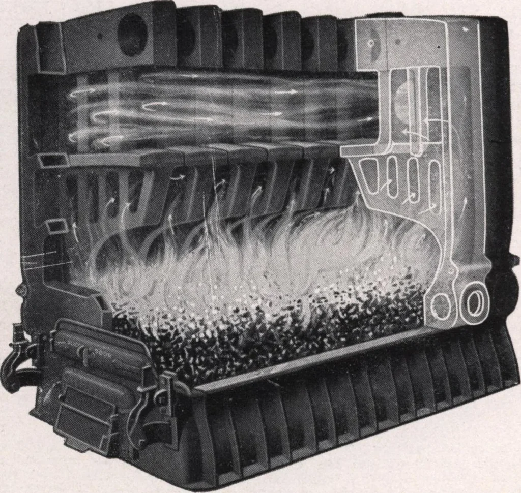 An illustration from Richardson boilers: steam and hot water, 1916, leaf 21