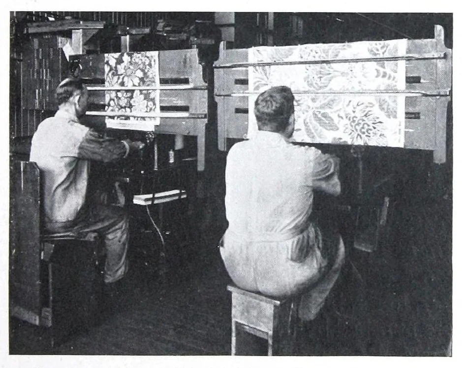 An illustration from Romance in making tapestries, 1922, leaf 10