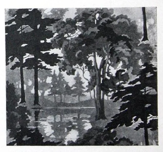 An illustration from Romance in making tapestries, 1922, leaf 11