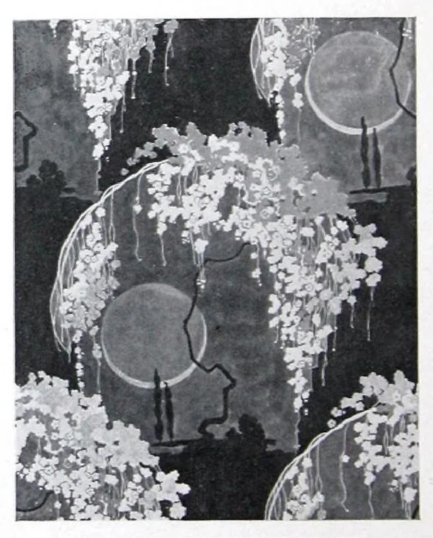 An illustration from Romance in making tapestries, 1922, leaf 5