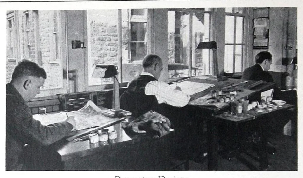 An illustration from Romance in making tapestries, 1922, leaf 9