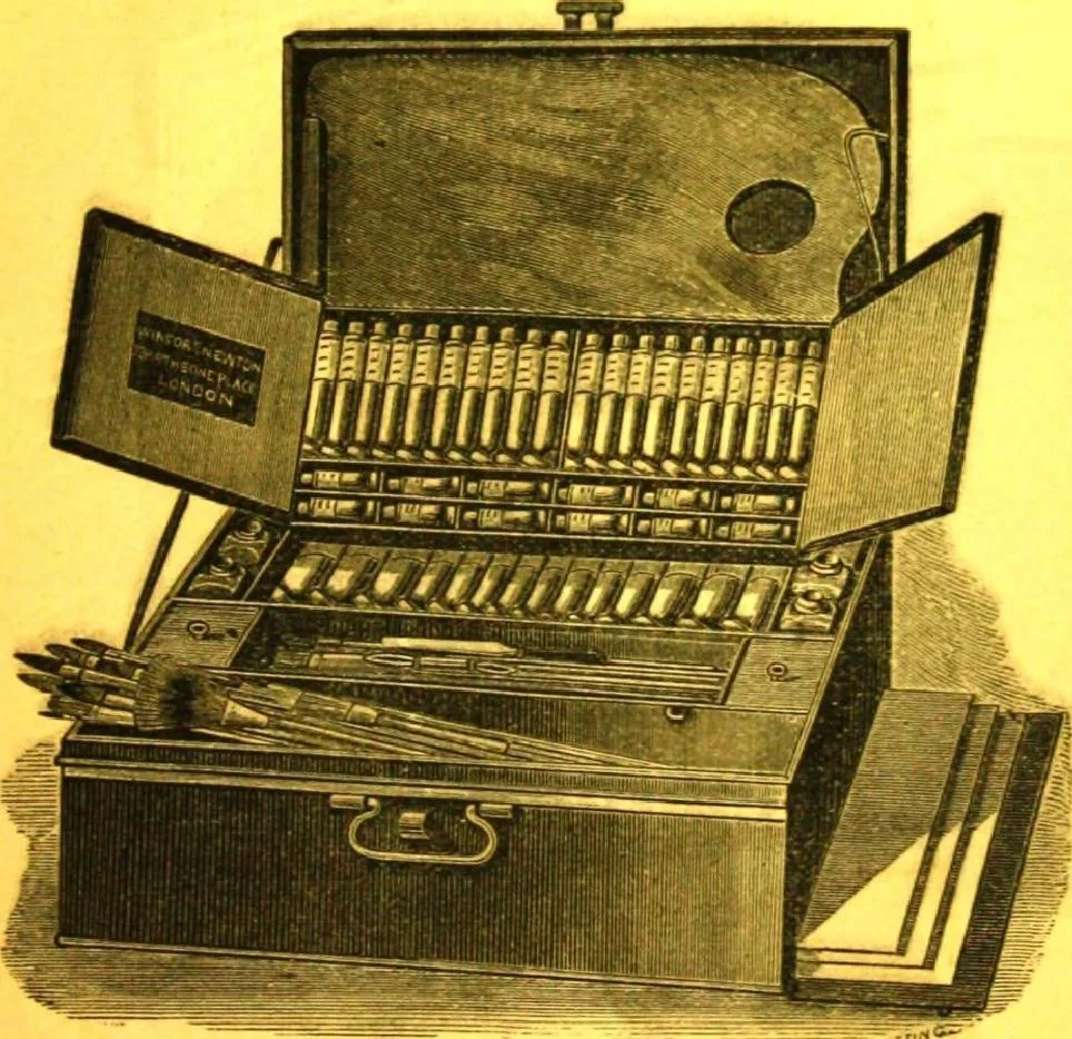 An illustration from Rules of perspective explained, illustrated, and adapted to practical use / by M.M. Runciman ; with letter of approval from Professor John Ruskin, 1884, leaf 100