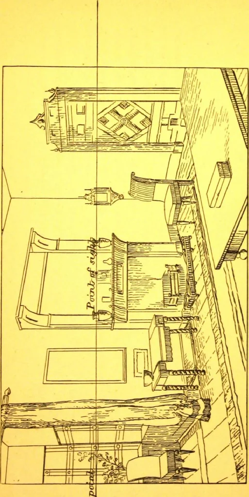 An illustration from Rules of perspective explained, illustrated, and adapted to practical use / by M.M. Runciman ; with letter of approval from Professor John Ruskin, 1884, leaf 20