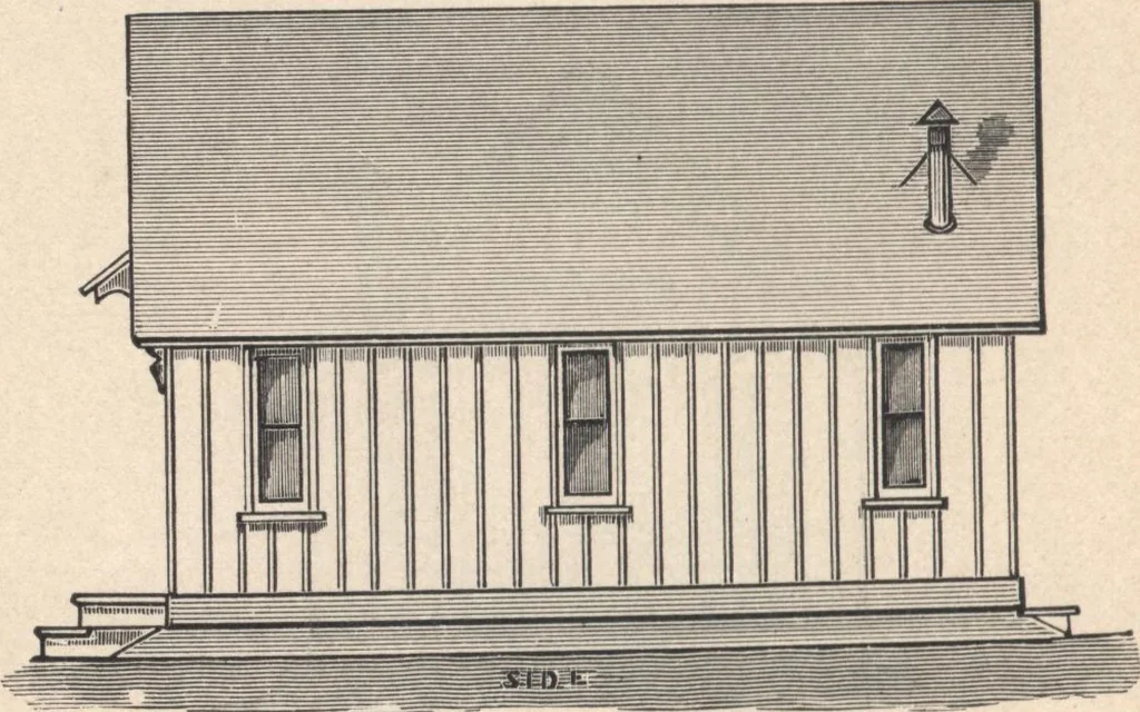 An illustration from Cottage houses for village and country homes, 1899, leaf 131