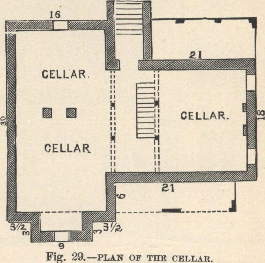 An illustration from Cottage houses for village and country homes, 1899, leaf 43
