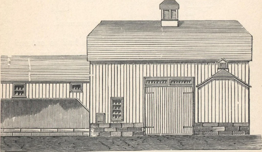 An illustration from Cottage houses for village and country homes, 1899, leaf 98