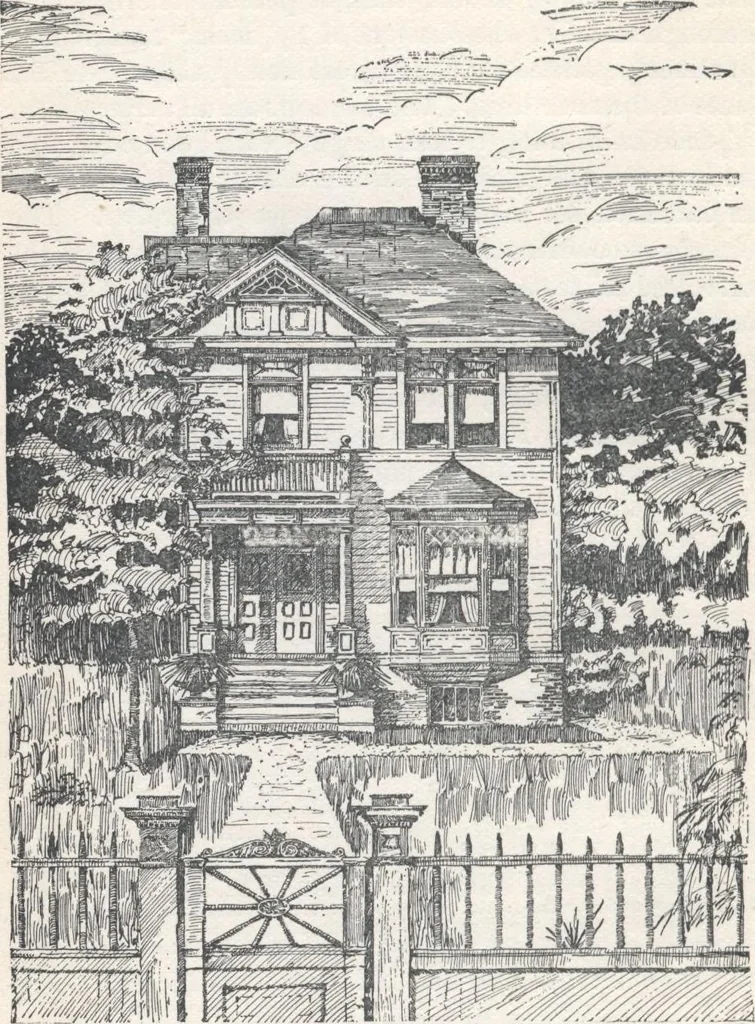 An illustration from Modern homes for everybody, 1900, leaf 101
