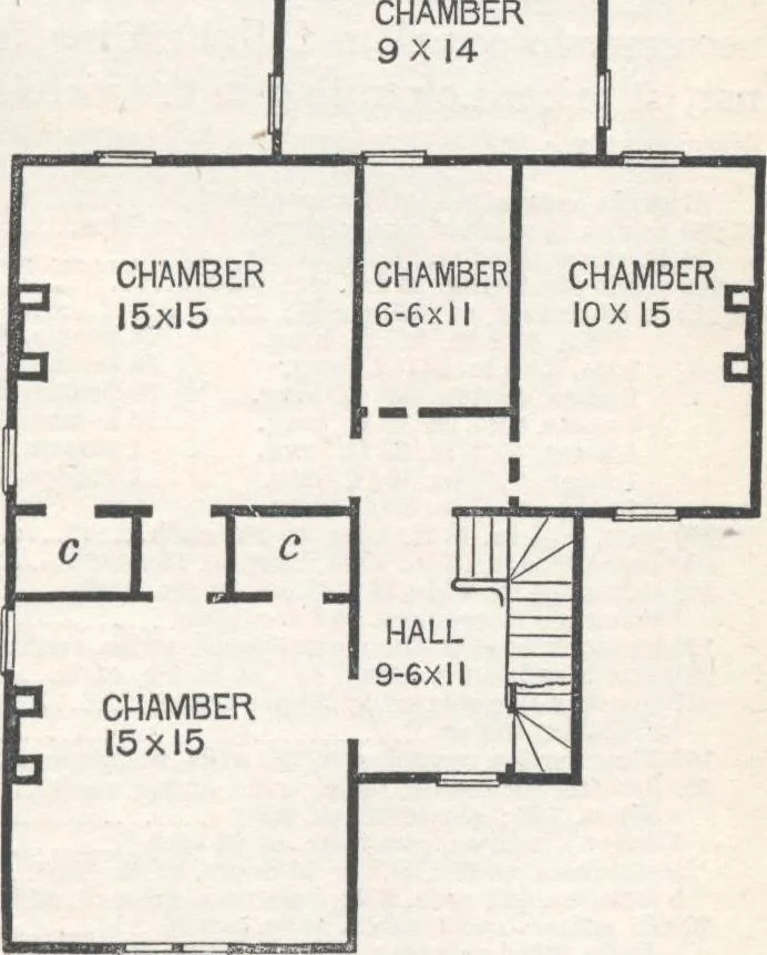 An illustration from Modern homes for everybody, 1900, leaf 112