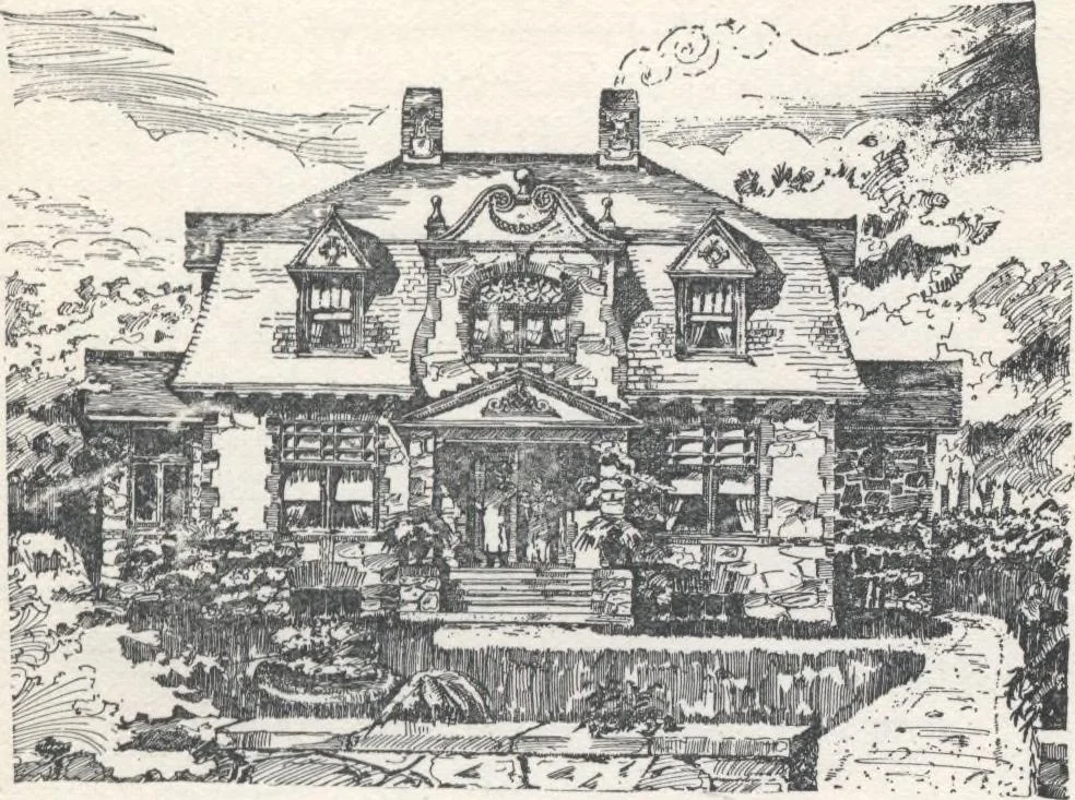 An illustration from Modern homes for everybody, 1900, leaf 114