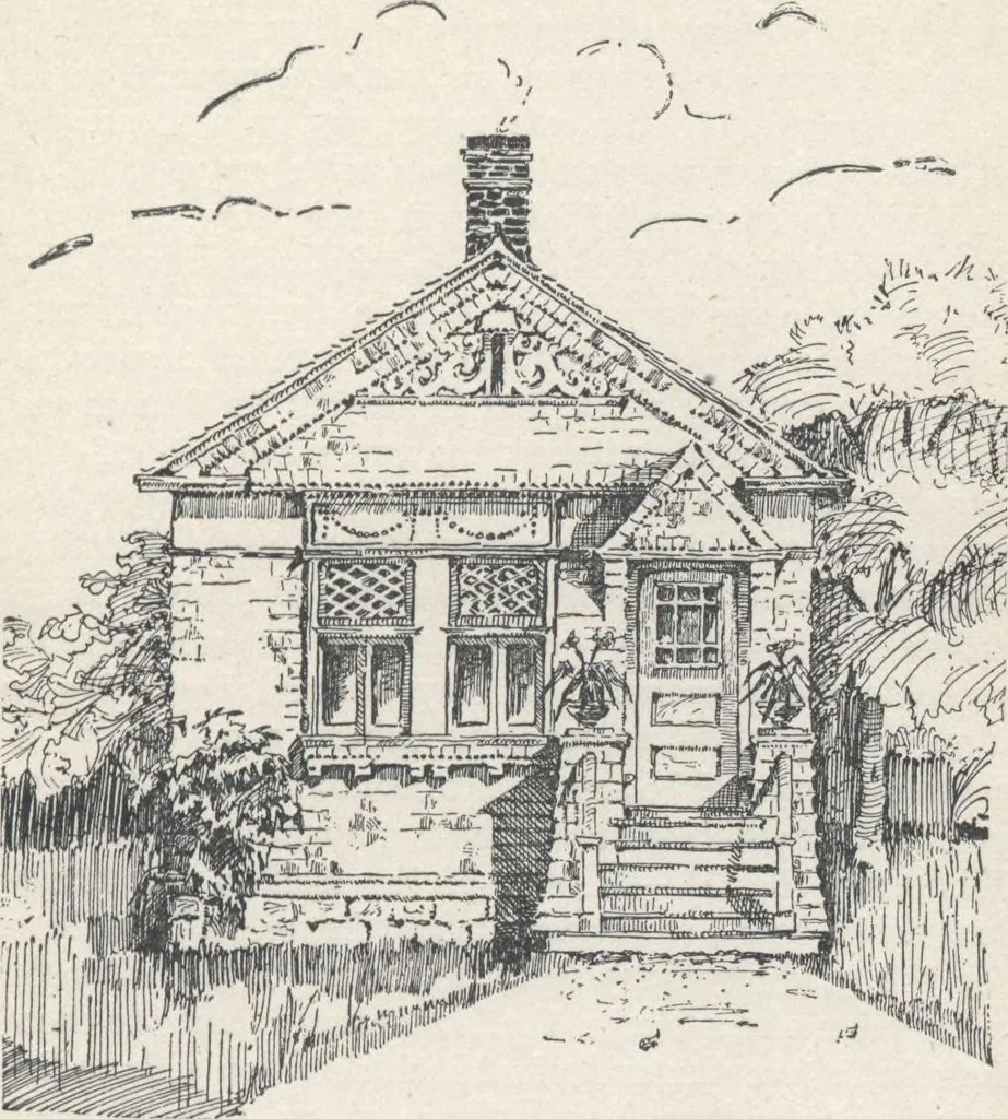 An illustration from Modern homes for everybody, 1900, leaf 12