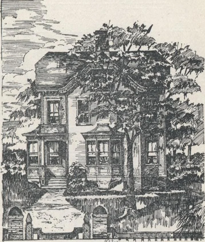 An illustration from Modern homes for everybody, 1900, leaf 168