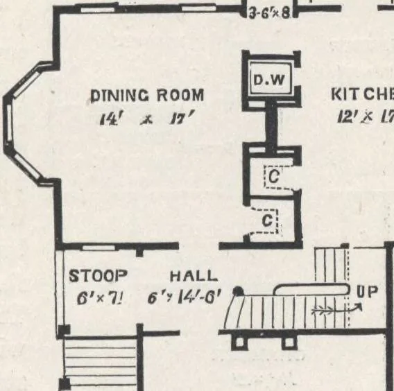 An illustration from Modern homes for everybody, 1900, leaf 170