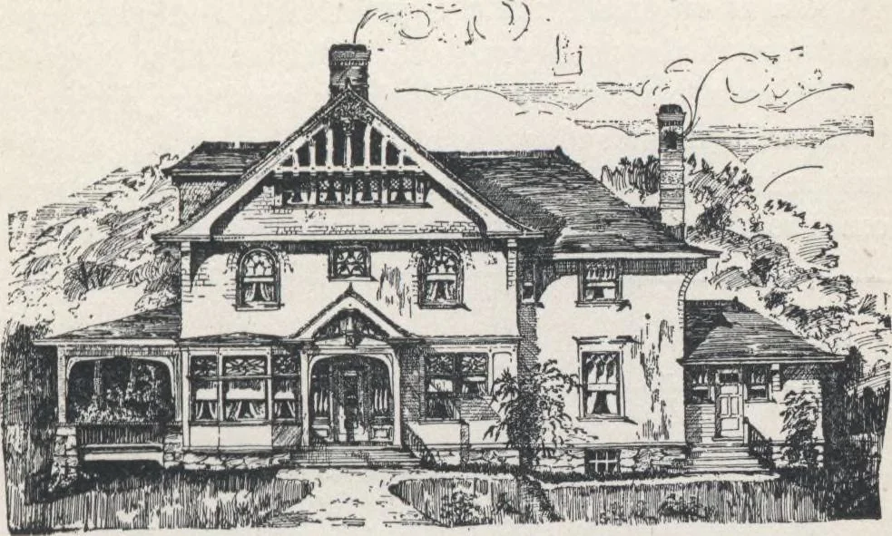 An illustration from Modern homes for everybody, 1900, leaf 174