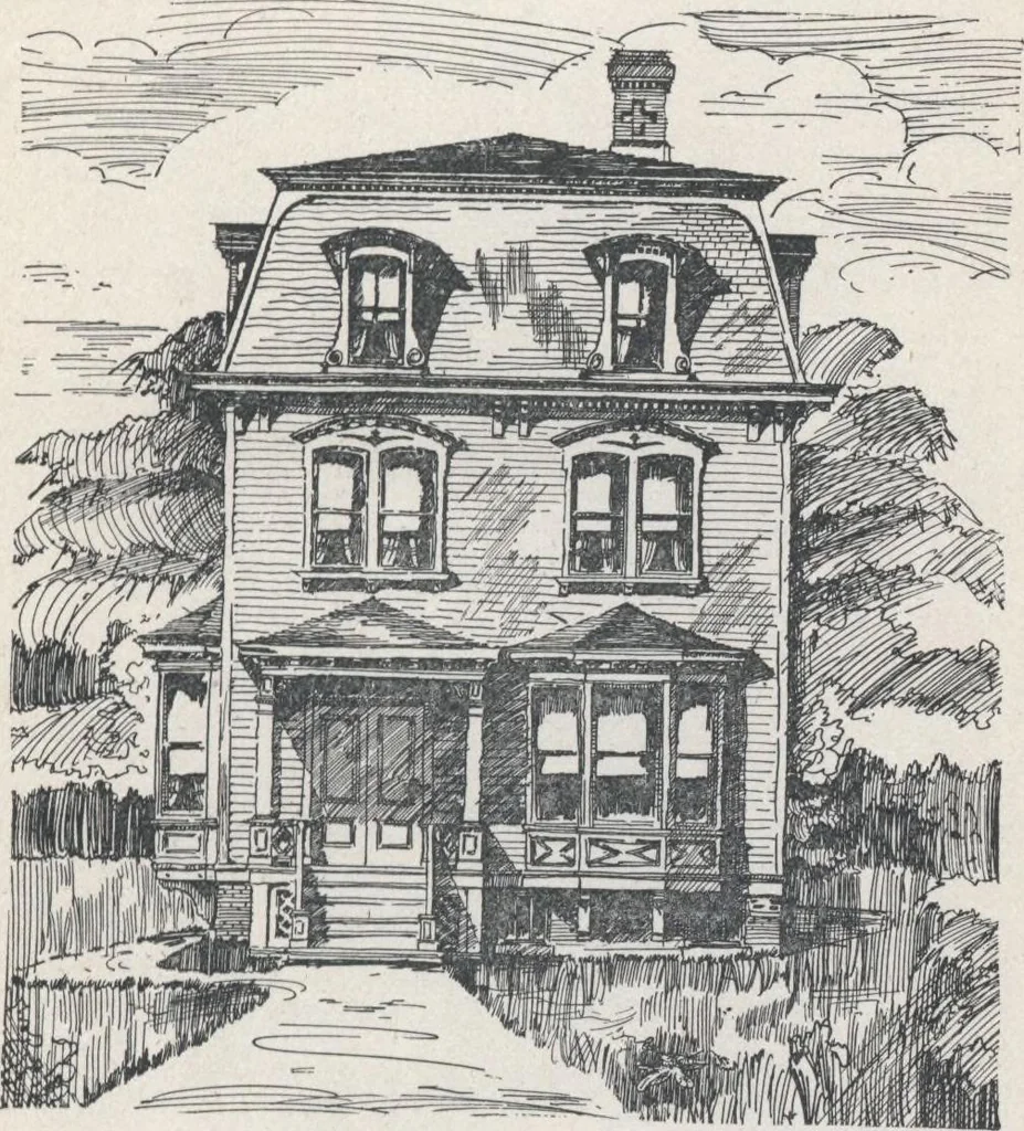 An illustration from Modern homes for everybody, 1900, leaf 184