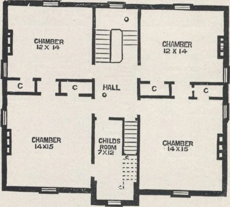 An illustration from Modern homes for everybody, 1900, leaf 201
