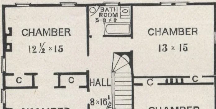 An illustration from Modern homes for everybody, 1900, leaf 211
