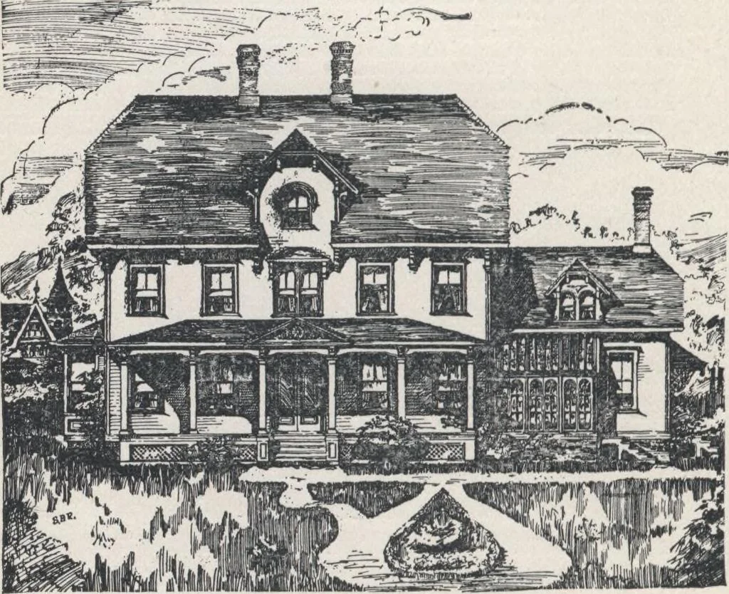 An illustration from Modern homes for everybody, 1900, leaf 213