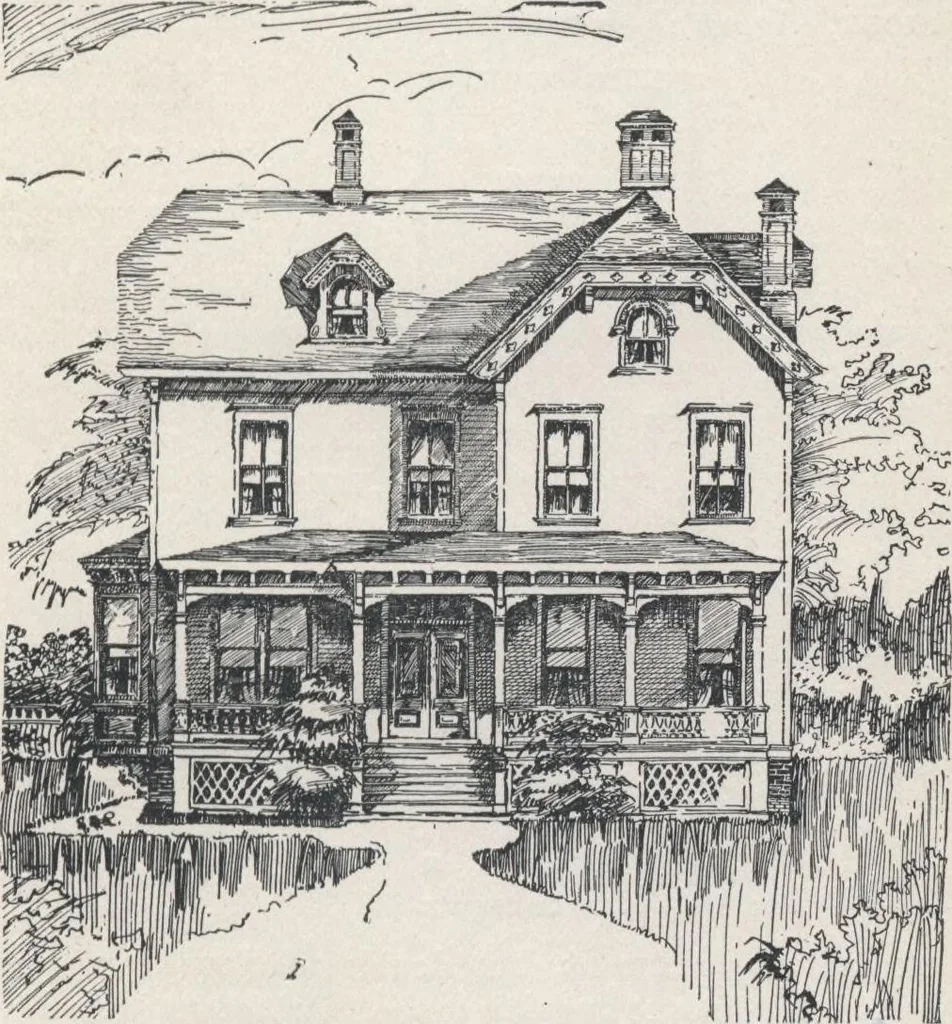 An illustration from Modern homes for everybody, 1900, leaf 218