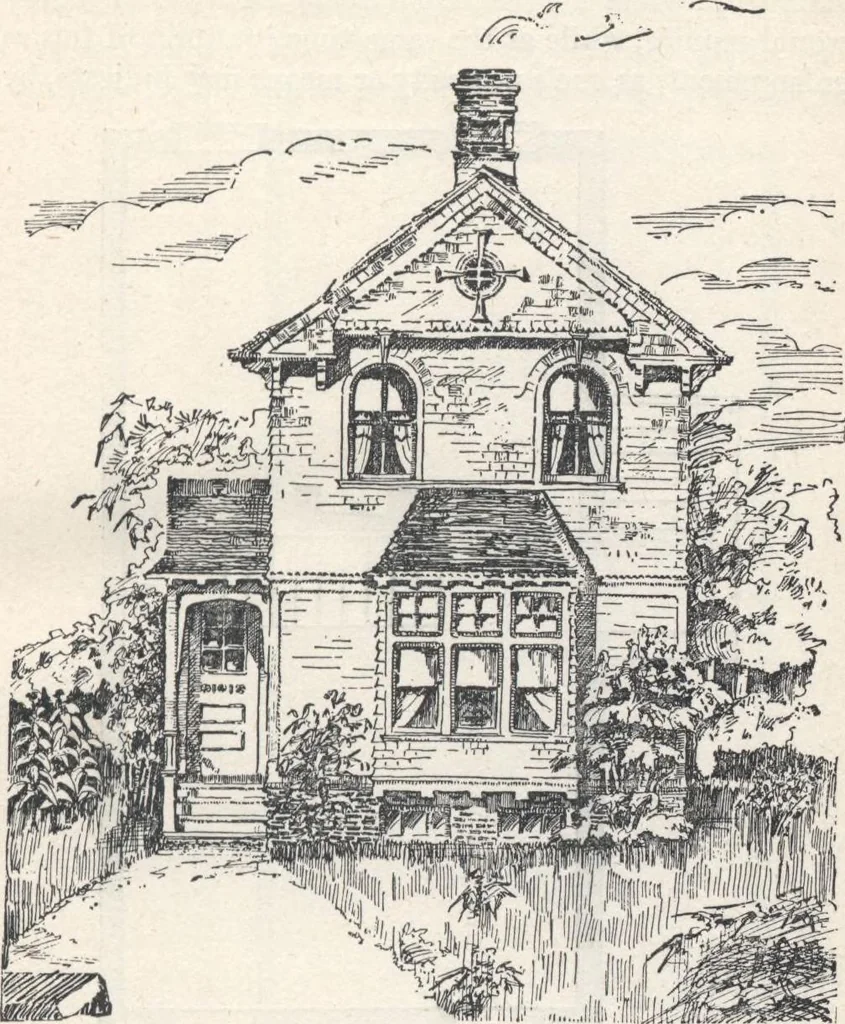 An illustration from Modern homes for everybody, 1900, leaf 36