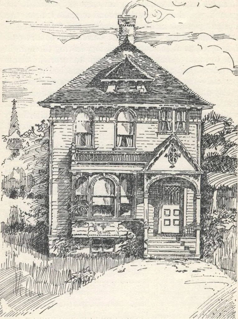 An illustration from Modern homes for everybody, 1900, leaf 47
