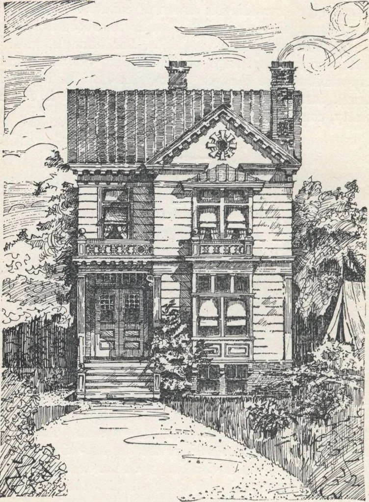 An illustration from Modern homes for everybody, 1900, leaf 73