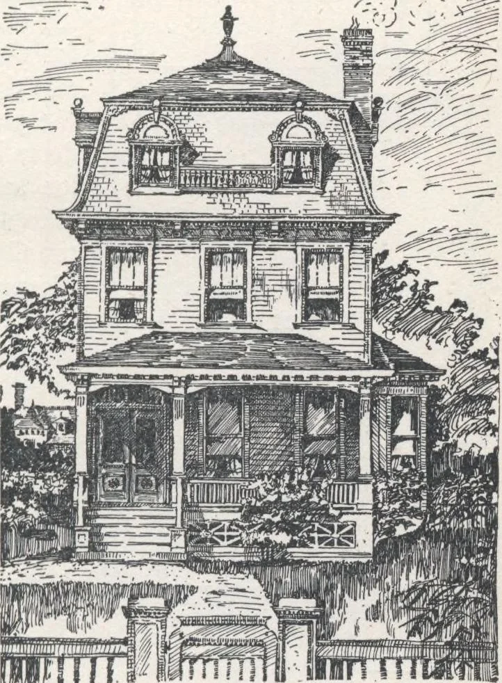 An illustration from Modern homes for everybody, 1900, leaf 80