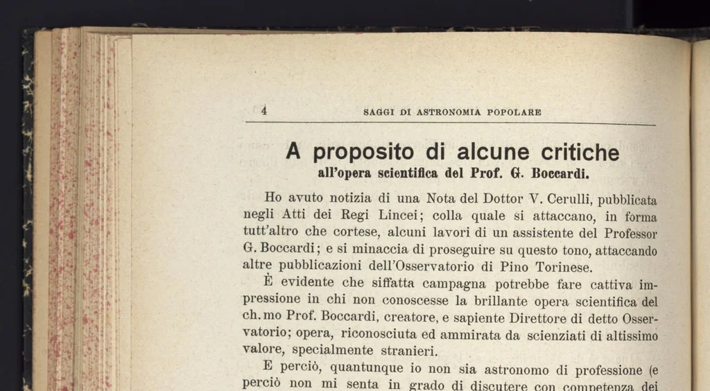 An illustration from Saggi di astronomia popolare, 1917, 1917, leaf 23