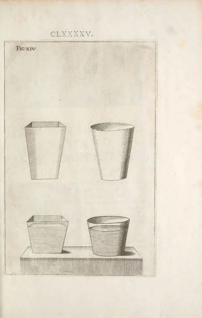 An illustration from Saggi di naturali esperienze fatte nell'Accademia del cimento sotto la protezione del serenissimo principe Leopoldo di Toscana e descritte dal segretario di essa accademia, 1666, leaf 217
