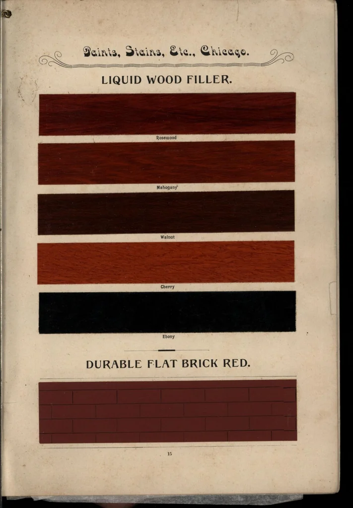 An illustration from Sample colors, paints, stains, etc., Heath & Miligan Mfg Co., 1895, leaf 16