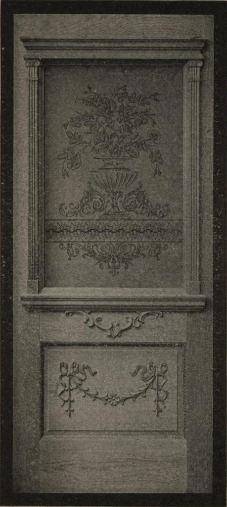 An illustration from Sash, doors, blinds, moulding and all kinds of millwork., 1904, leaf 54
