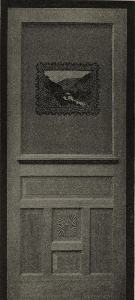 An illustration from Sash, doors, blinds, moulding and all kinds of millwork., 1904, leaf 64