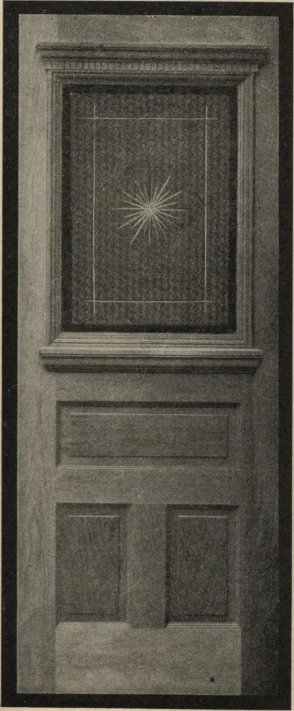 An illustration from Sash, doors, blinds, moulding and all kinds of millwork., 1904, leaf 68