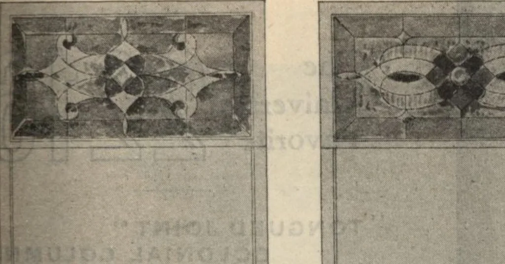 An illustration from Sash, doors, blinds, moulding and all kinds of millwork., 1904, leaf 82