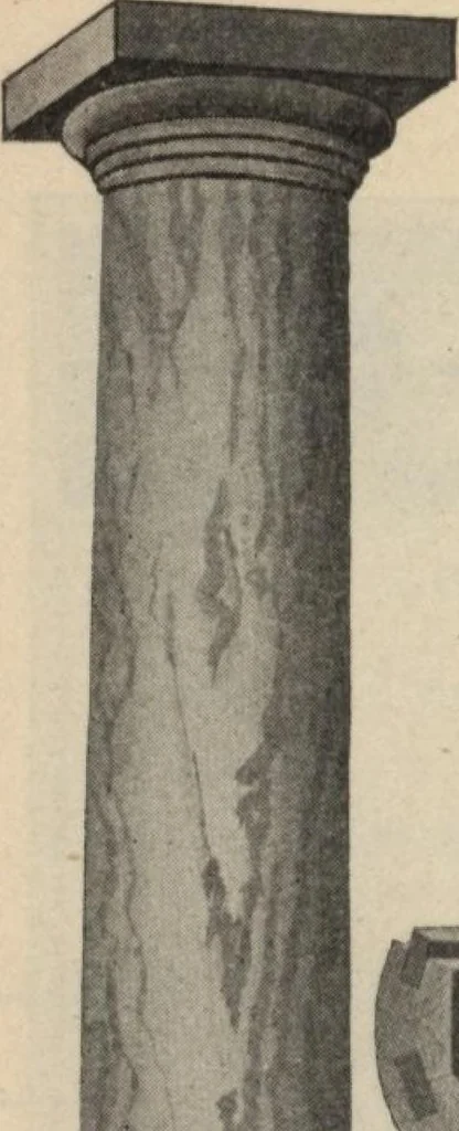 An illustration from Sash, doors, blinds, moulding and all kinds of millwork., 1904, leaf 83