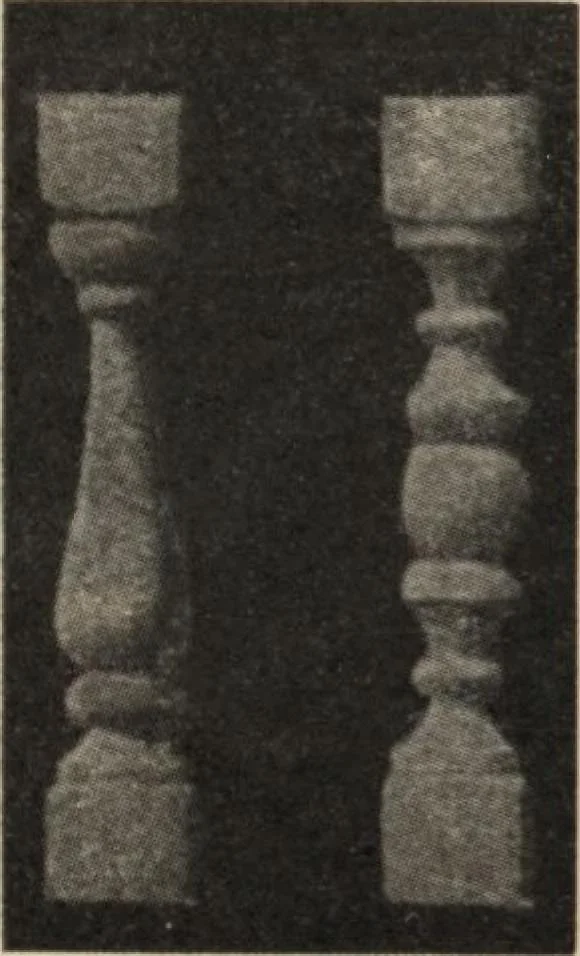An illustration from Sash, doors, blinds, moulding and all kinds of millwork., 1904, leaf 85