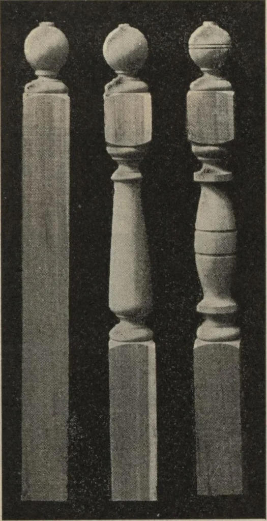 An illustration from Sash, doors, blinds, moulding and all kinds of millwork., 1904, leaf 86