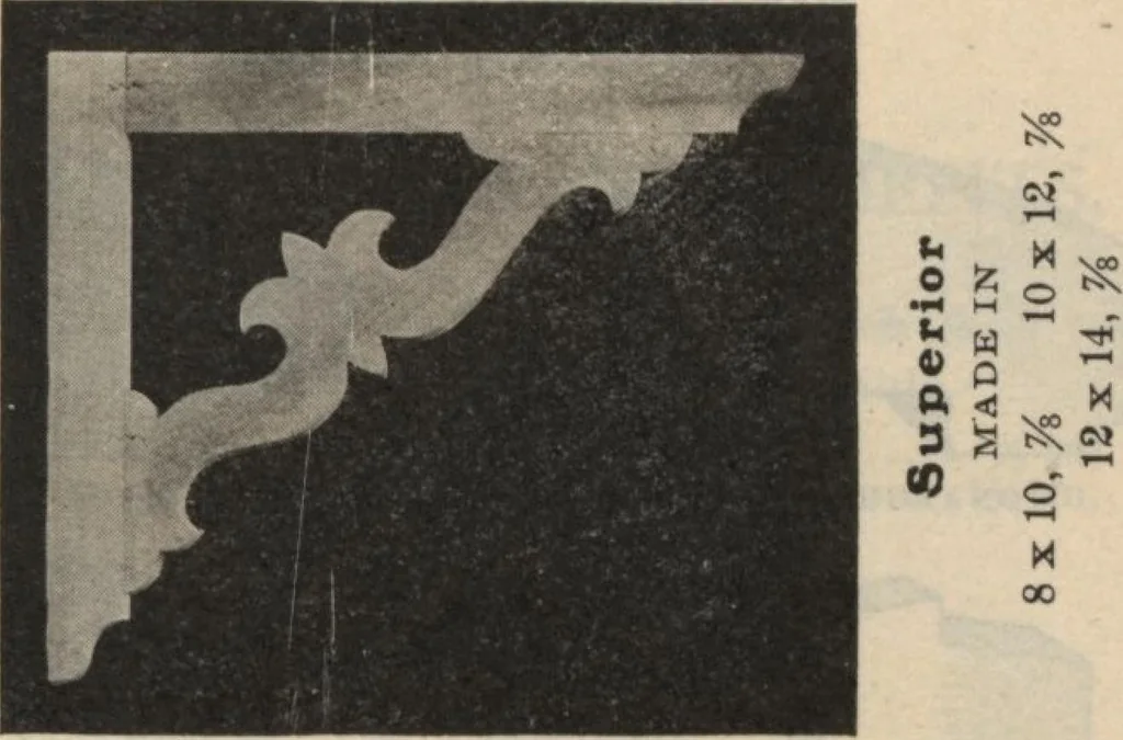 An illustration from Sash, doors, blinds, moulding and all kinds of millwork., 1904, leaf 88