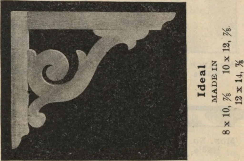 An illustration from Sash, doors, blinds, moulding and all kinds of millwork., 1904, leaf 88