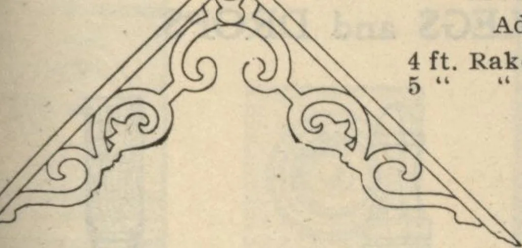 An illustration from Sash, doors, blinds, moulding and all kinds of millwork., 1904, leaf 90