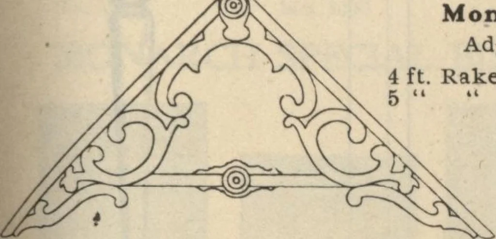 An illustration from Sash, doors, blinds, moulding and all kinds of millwork., 1904, leaf 90