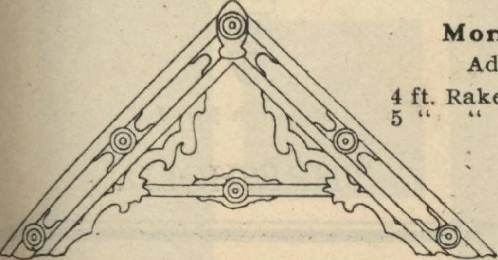 An illustration from Sash, doors, blinds, moulding and all kinds of millwork., 1904, leaf 90