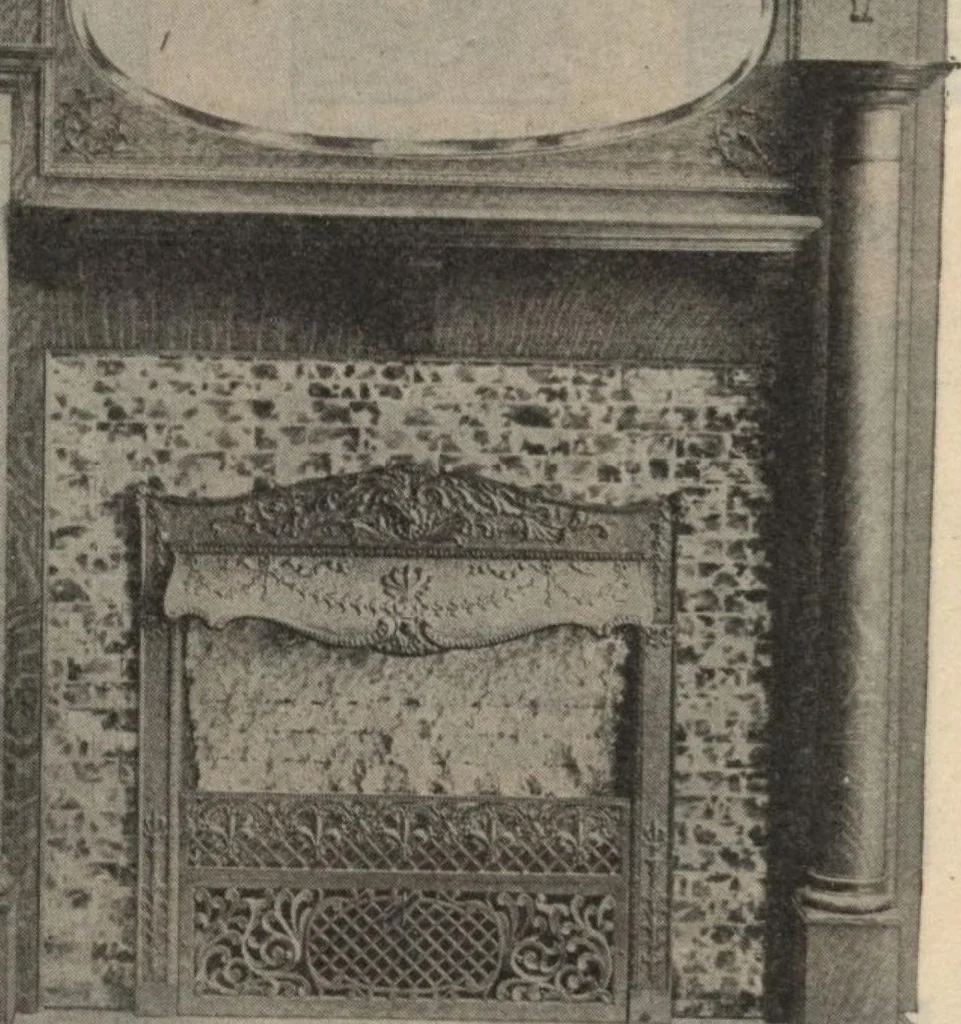 An illustration from Sash, doors, blinds, moulding and all kinds of millwork., 1904, leaf 93