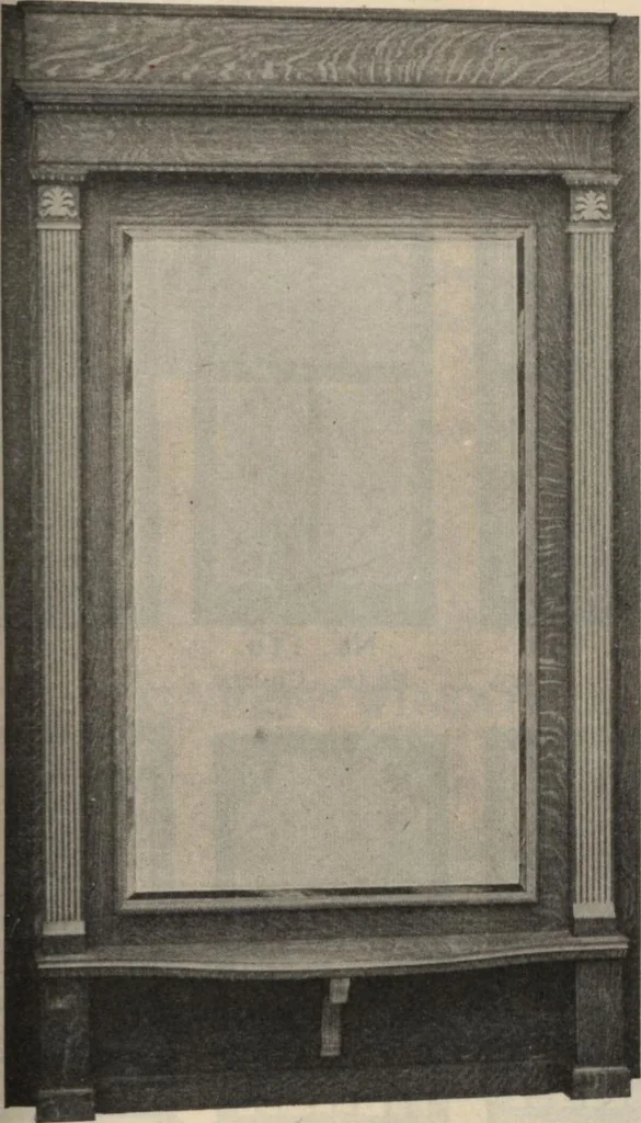 An illustration from Sash, doors, blinds, moulding and all kinds of millwork., 1904, leaf 96