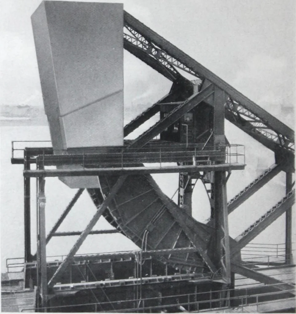An illustration from Scherzer rolling lift bridges : their inception, development and use., 1916, leaf 19