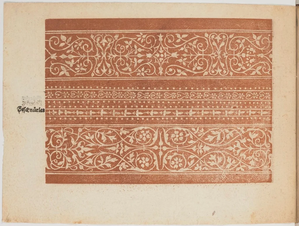 An illustration from Ain new formbuechlin, 1534, leaf 23