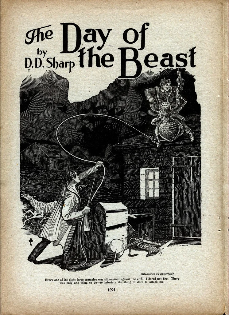 An illustration from Science Wonder Stories, Vol. 1, No. 12 (May 1930), 1930, leaf 39