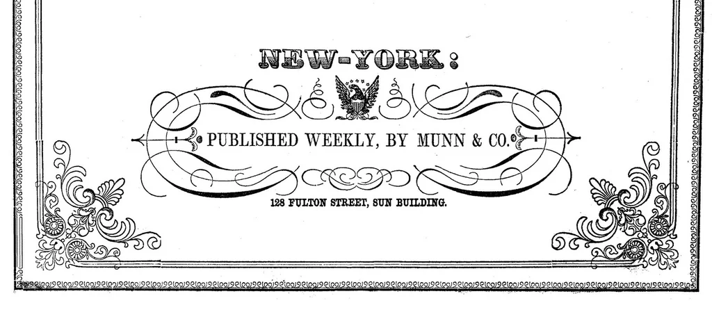 An illustration from Scientific American, Vol. 4, No. 1 (September 23, 1848), 1848, leaf 0