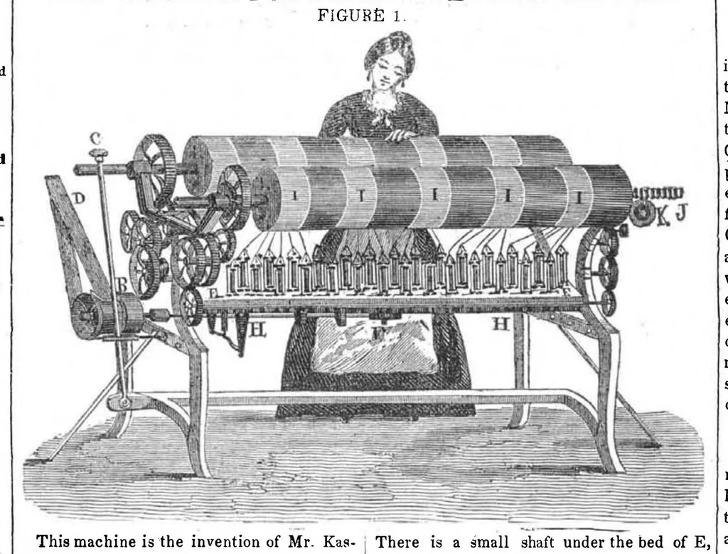 An illustration from Scientific American, Vol. 4, No. 6 (October 28, 1848), 1848, leaf 0