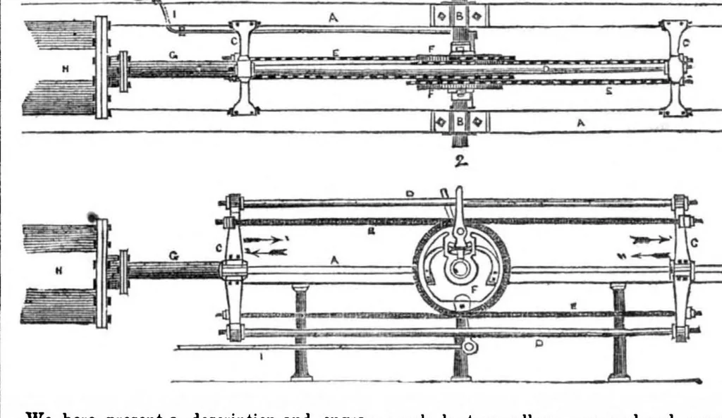 An illustration from Scientific American, Vol. 6, No. 1 (September 21, 1850), 1850, leaf 1