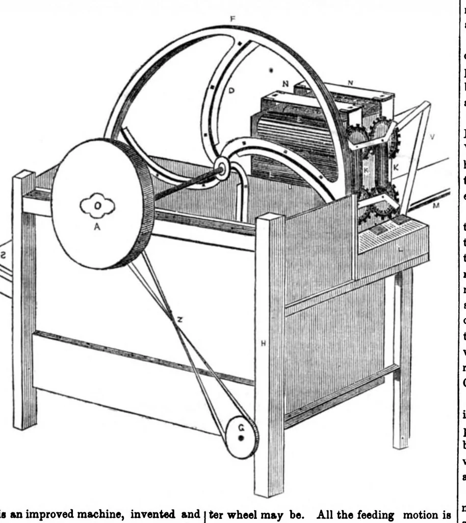 An illustration from Scientific American, Vol. 6, No. 2 (September 28, 1850), 1850, leaf 3